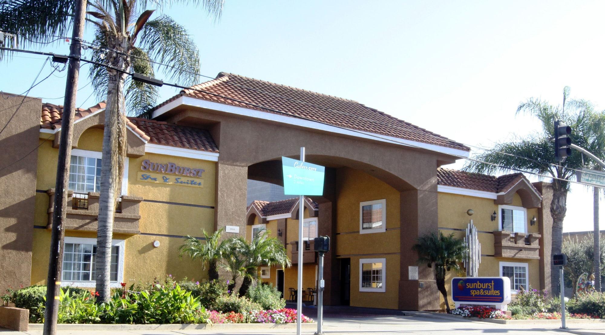 Sunburst Spa & Suites Motel Los Angeles Exterior foto